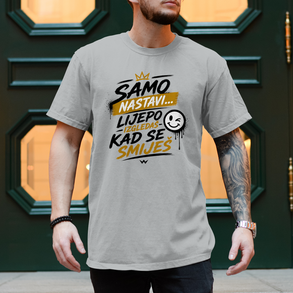 Herren T-Shirt Samo nastavi