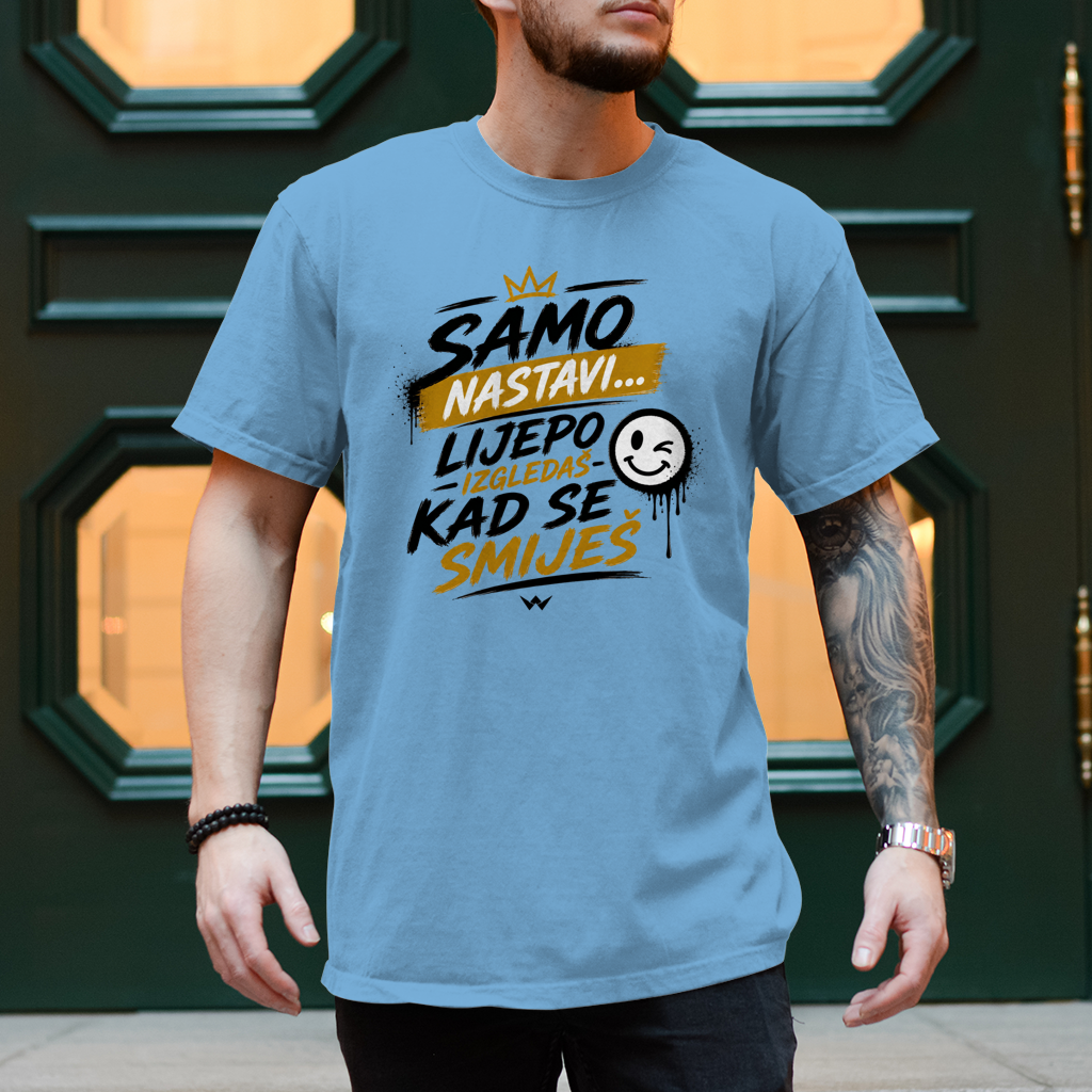Herren T-Shirt Samo nastavi