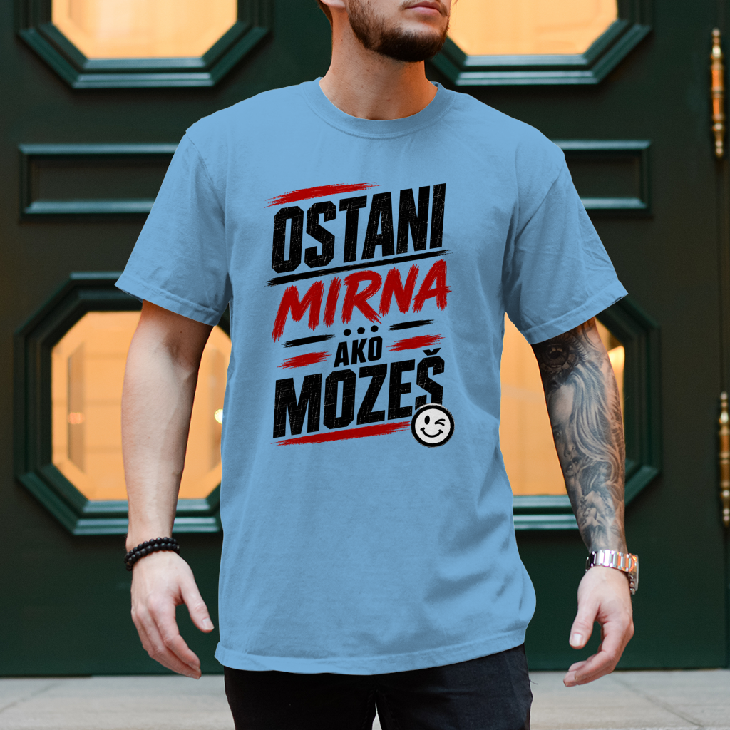 Herren T-Shirt Ostani mirna
