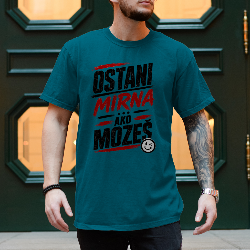 Herren T-Shirt Ostani mirna