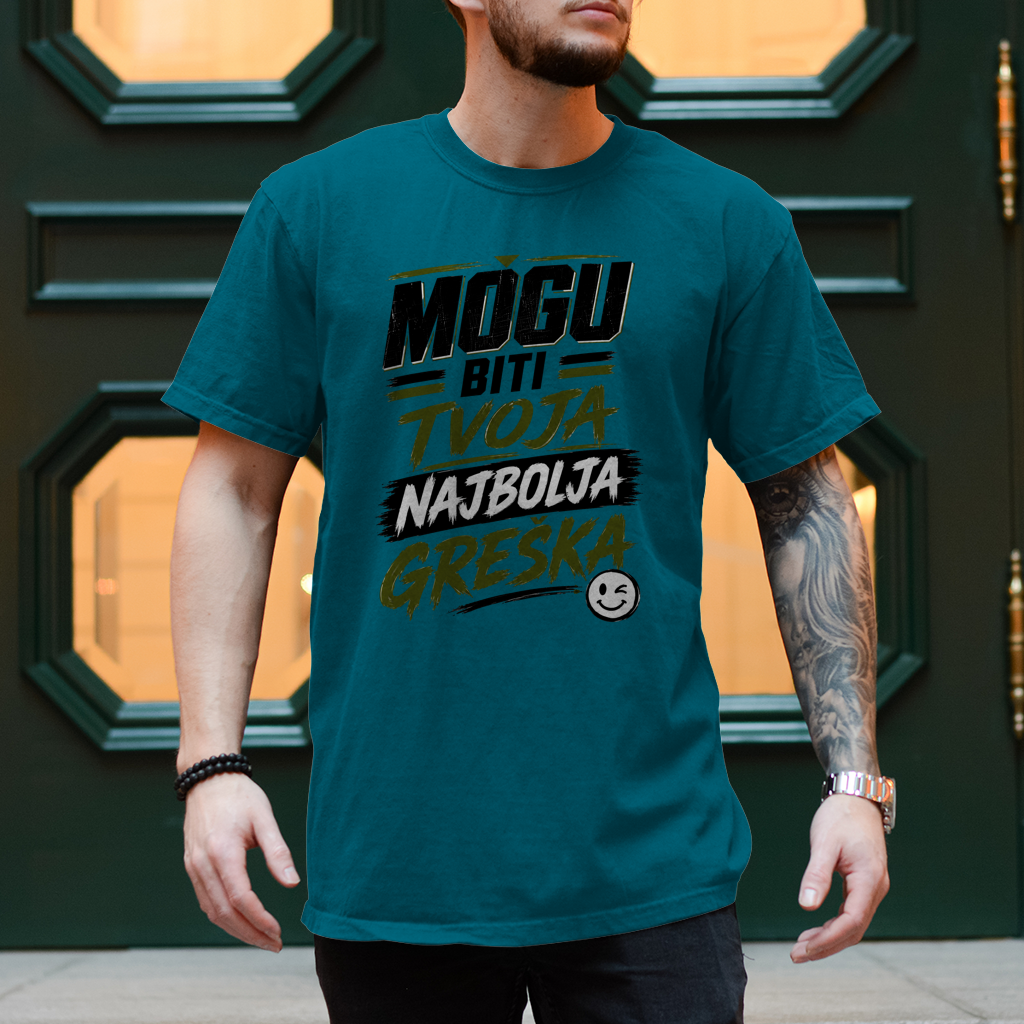 Herren T-Shirt Mogu biti tvoja najbolja greska