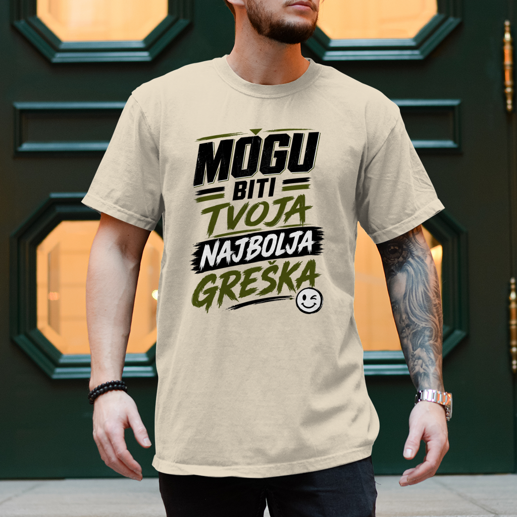 Herren T-Shirt Mogu biti tvoja najbolja greska