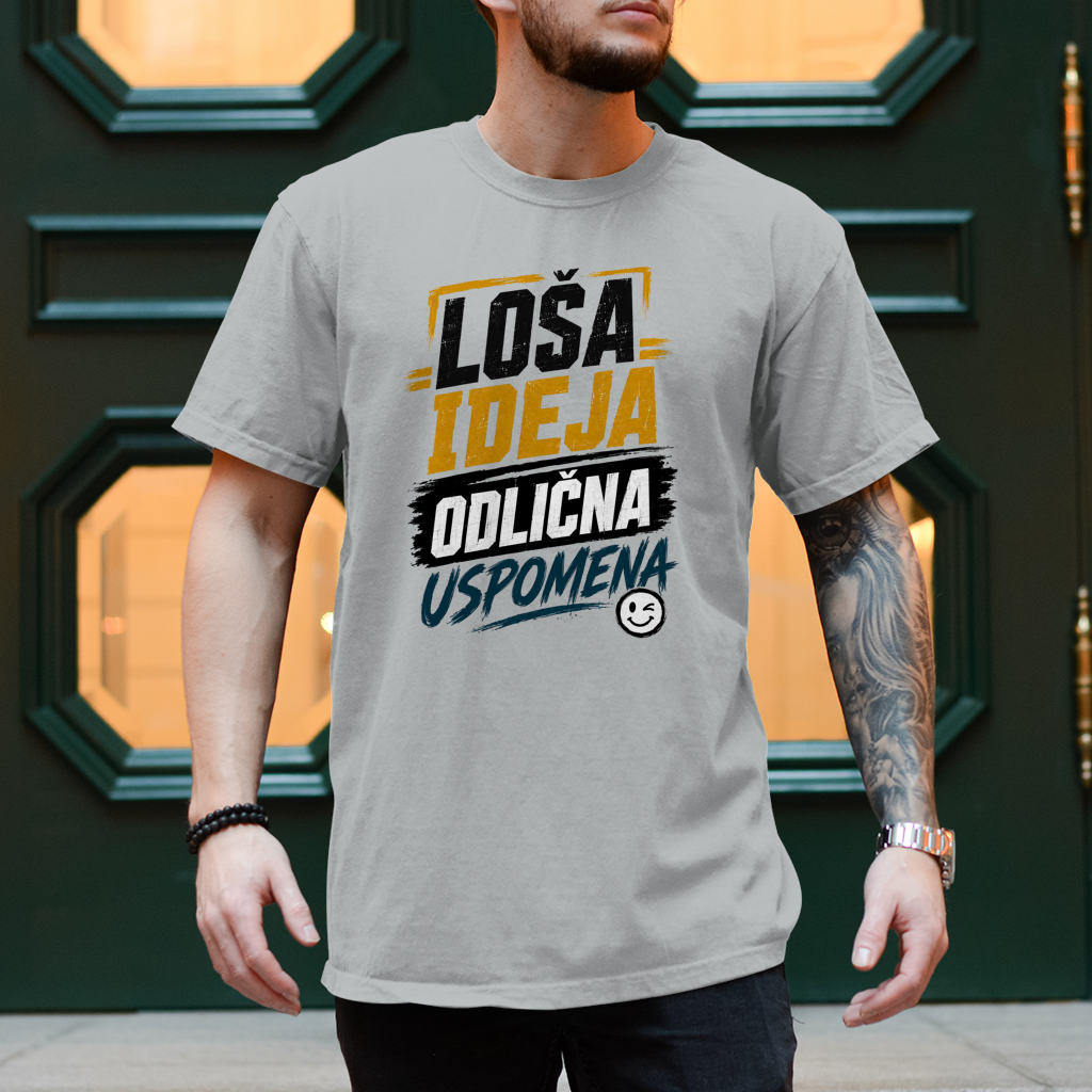 Herren T-Shirt Losa ideja odlicna uspomena