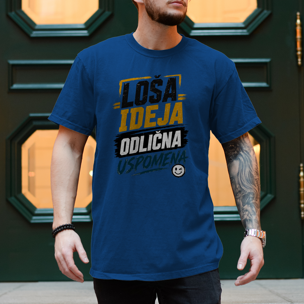 Herren T-Shirt Losa ideja odlicna uspomena