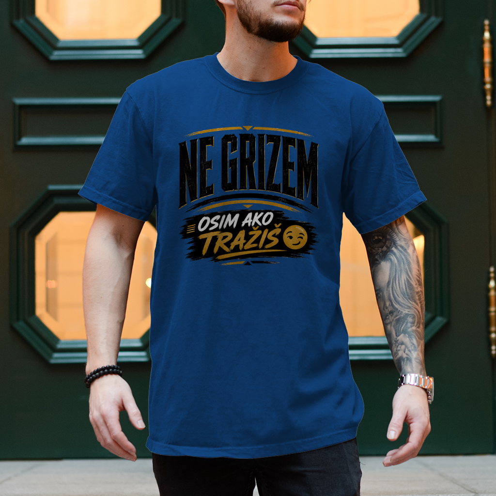 Herren T-Shirt Ne grizem