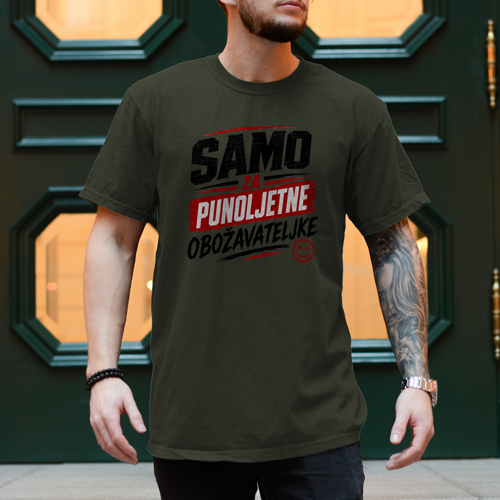 Herren T-Shirt Samo punoljetne