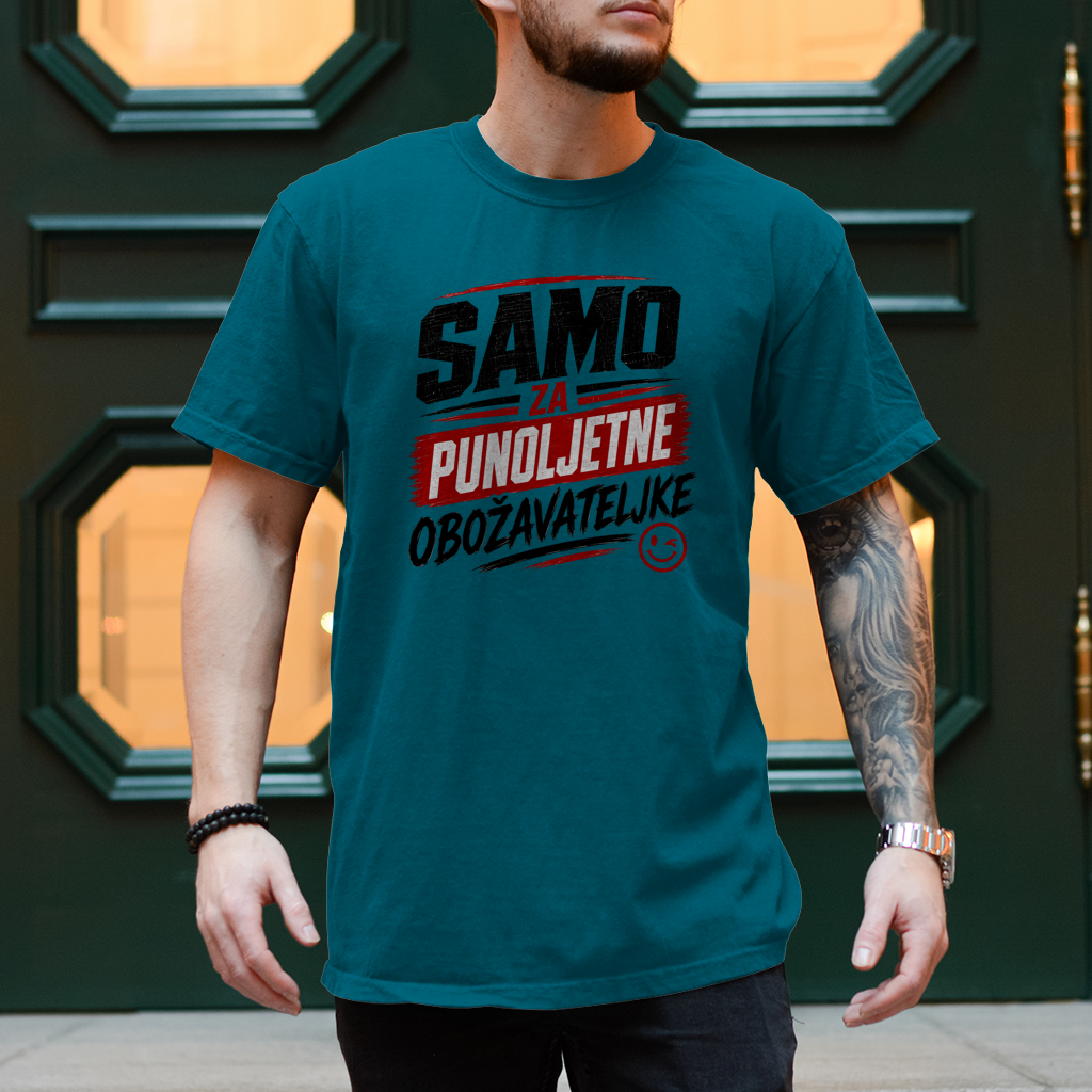 Herren T-Shirt Samo punoljetne