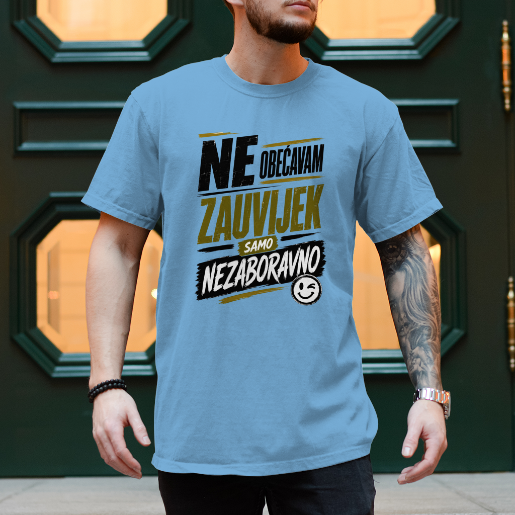 Herren T-Shirt Ne obecavam zauvijek