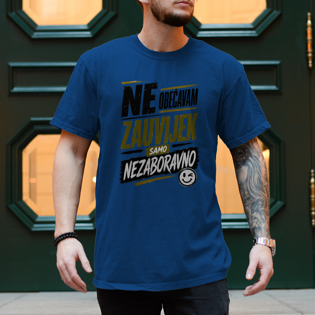Herren T-Shirt Ne obecavam zauvijek