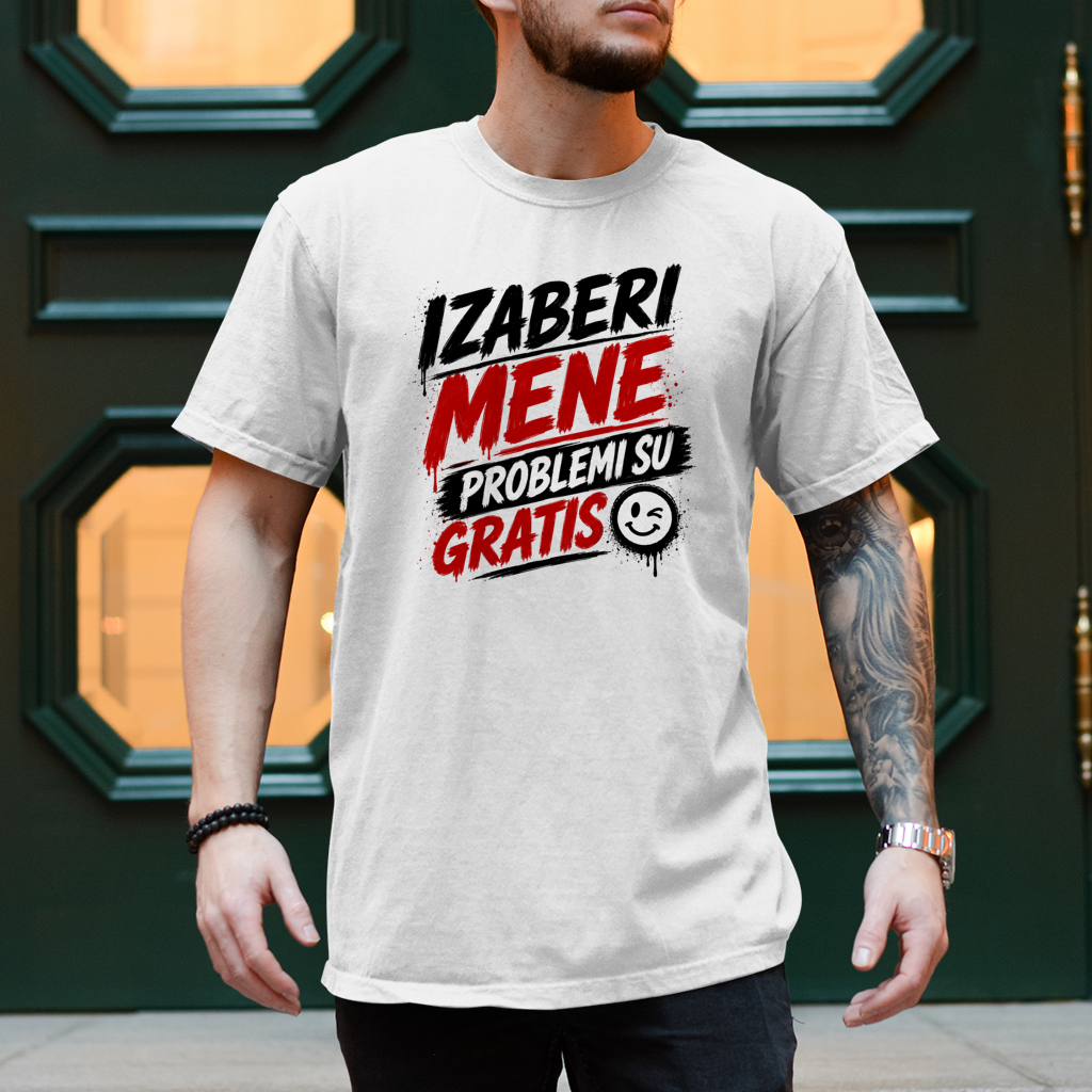 Herren T-Shirt Izaberi mene