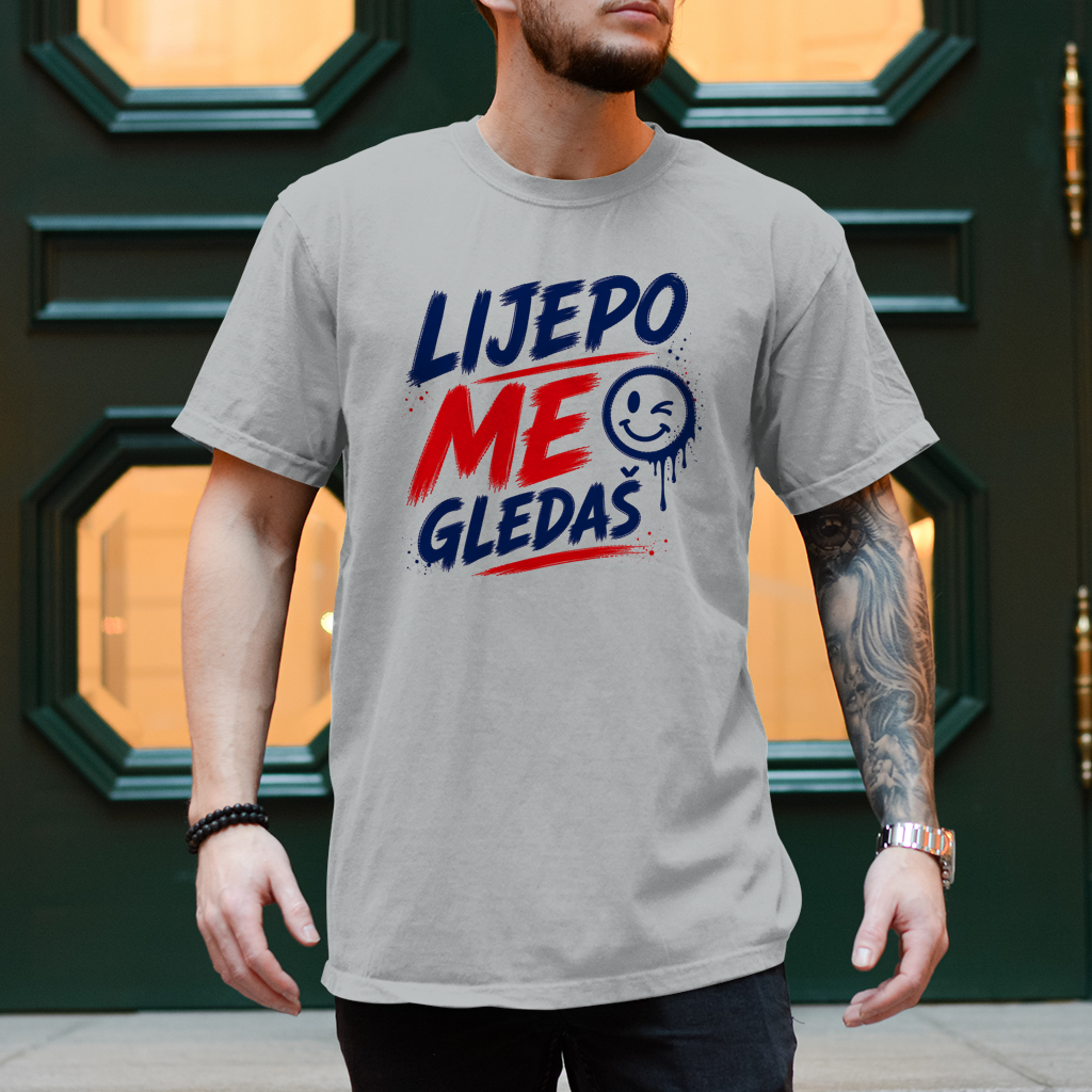 Herren T-Shirt Lijepo me gledas