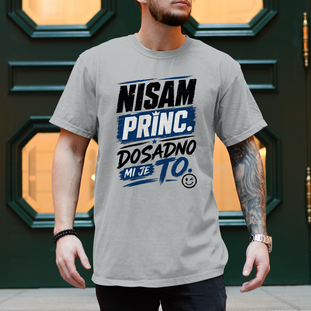 Herren T-Shirt Nisam princ