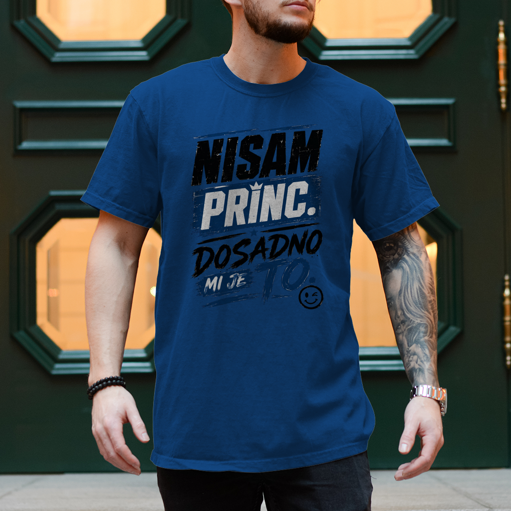 Herren T-Shirt Nisam princ