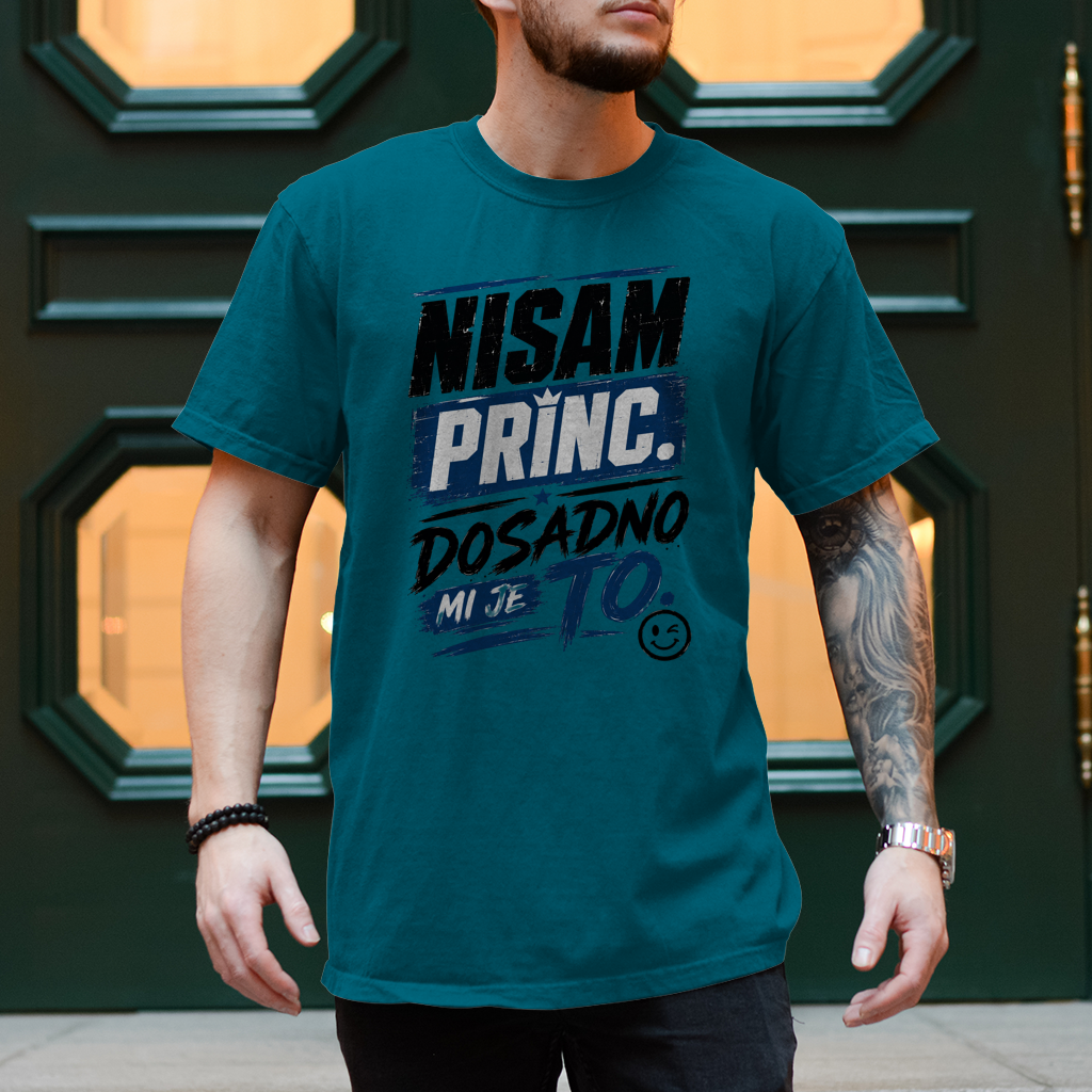 Herren T-Shirt Nisam princ