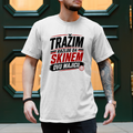 Herren T-Shirt Trazim razlog Rot