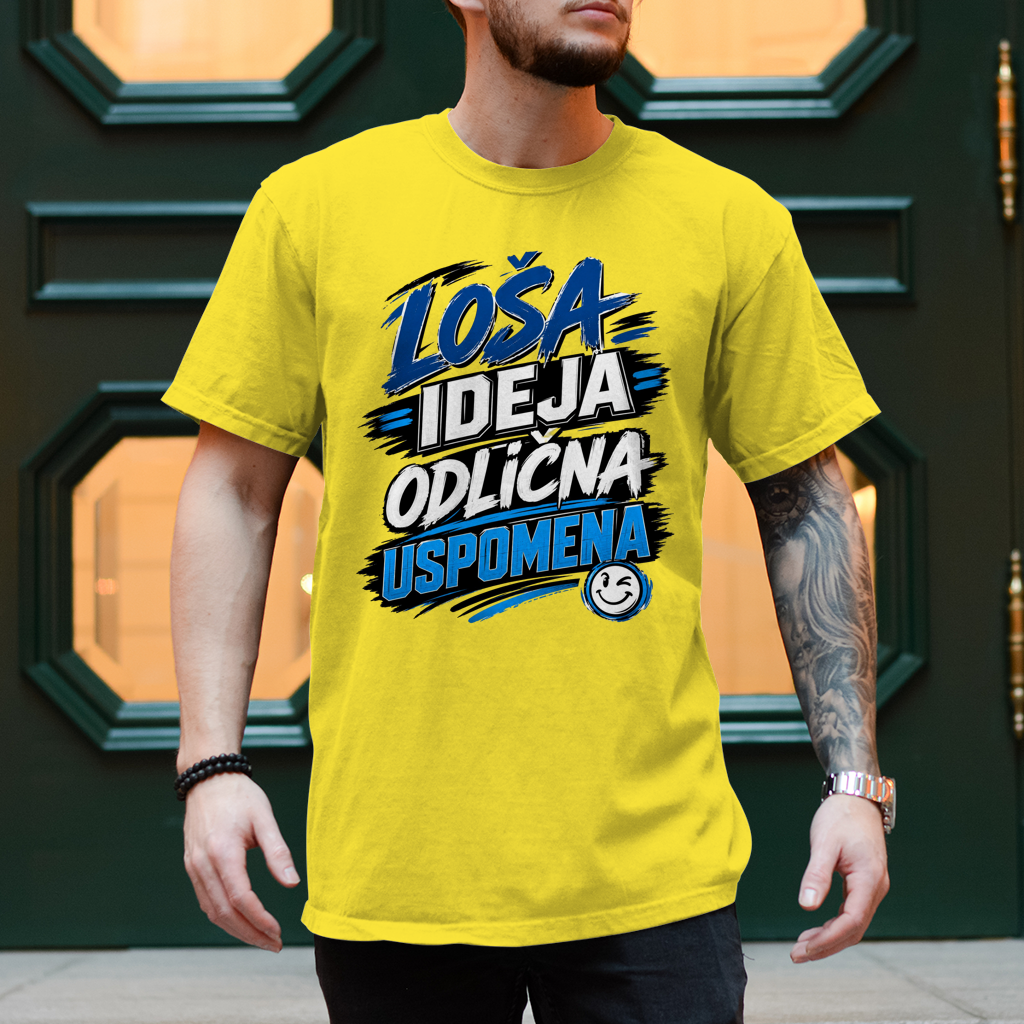Herren T-Shirt Losa ideja odlicna uspomena