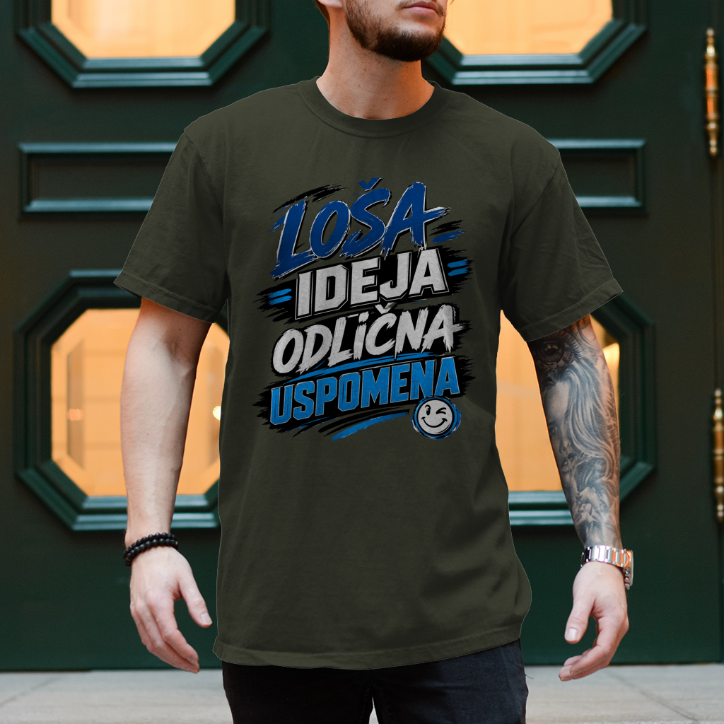 Herren T-Shirt Losa ideja odlicna uspomena