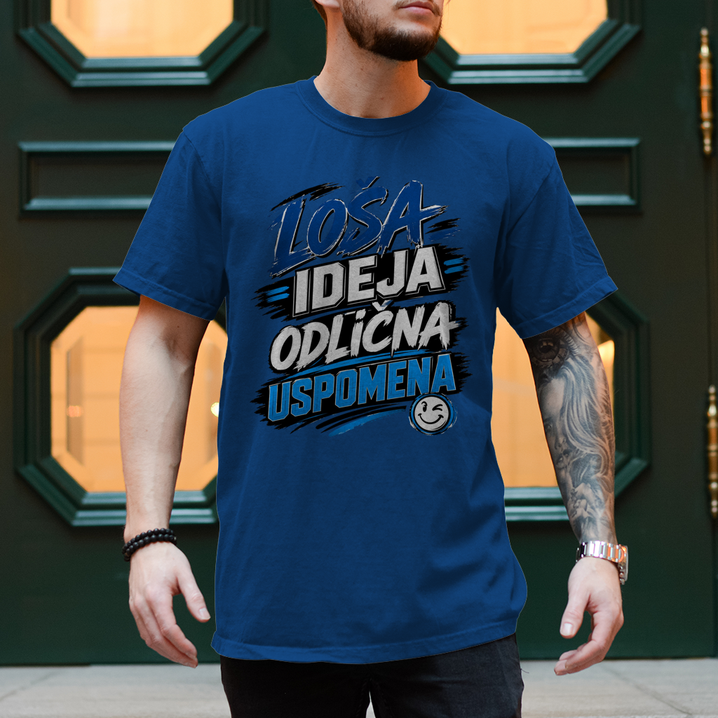 Herren T-Shirt Losa ideja odlicna uspomena
