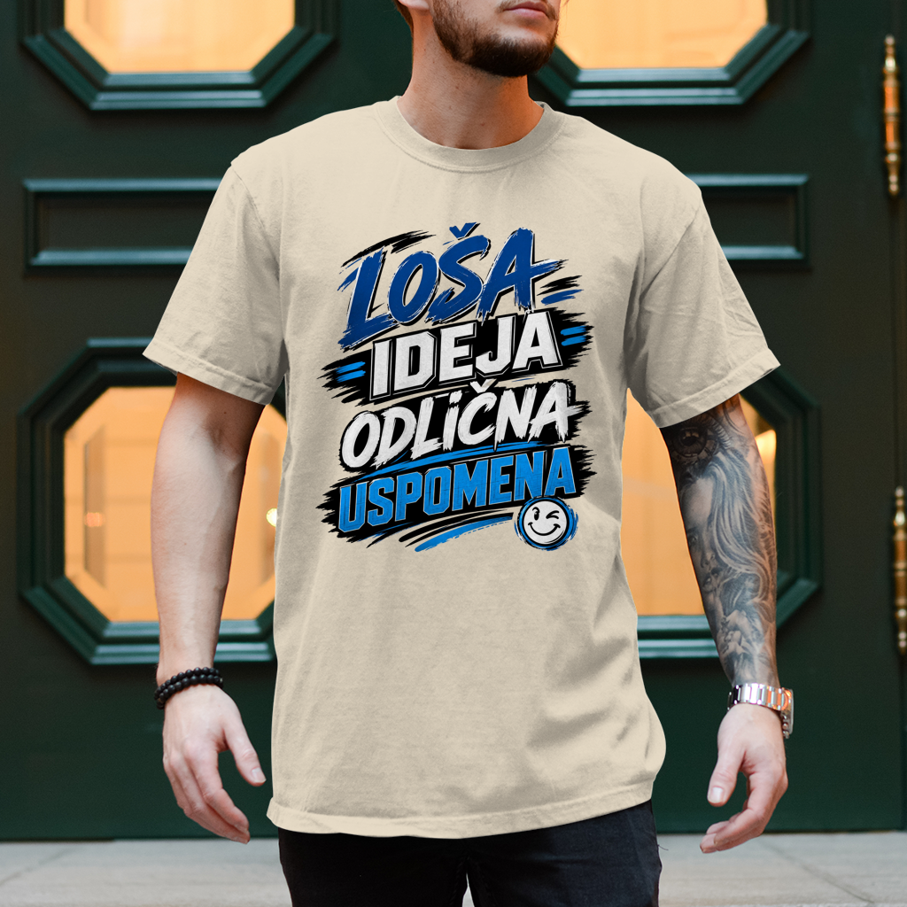 Herren T-Shirt Losa ideja odlicna uspomena