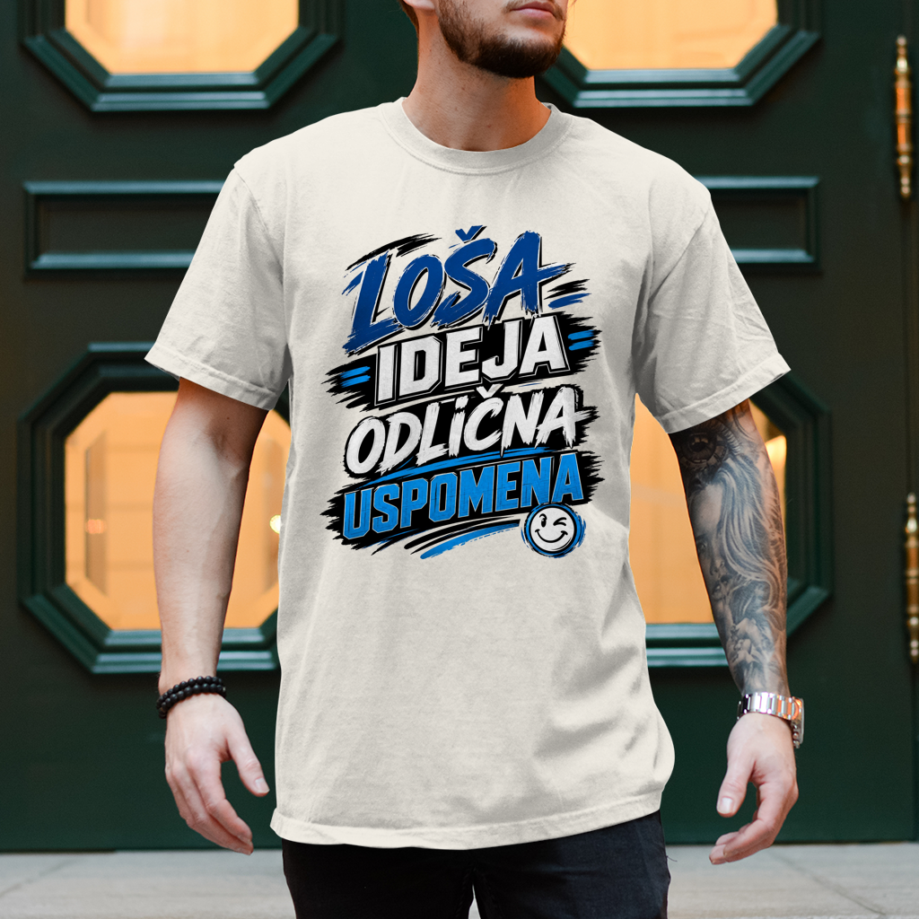 Herren T-Shirt Losa ideja odlicna uspomena