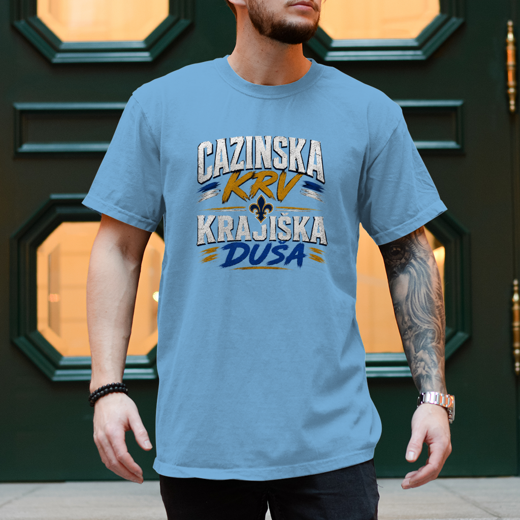 Herren T-Shirt Cazin Krajiska Dusa 1