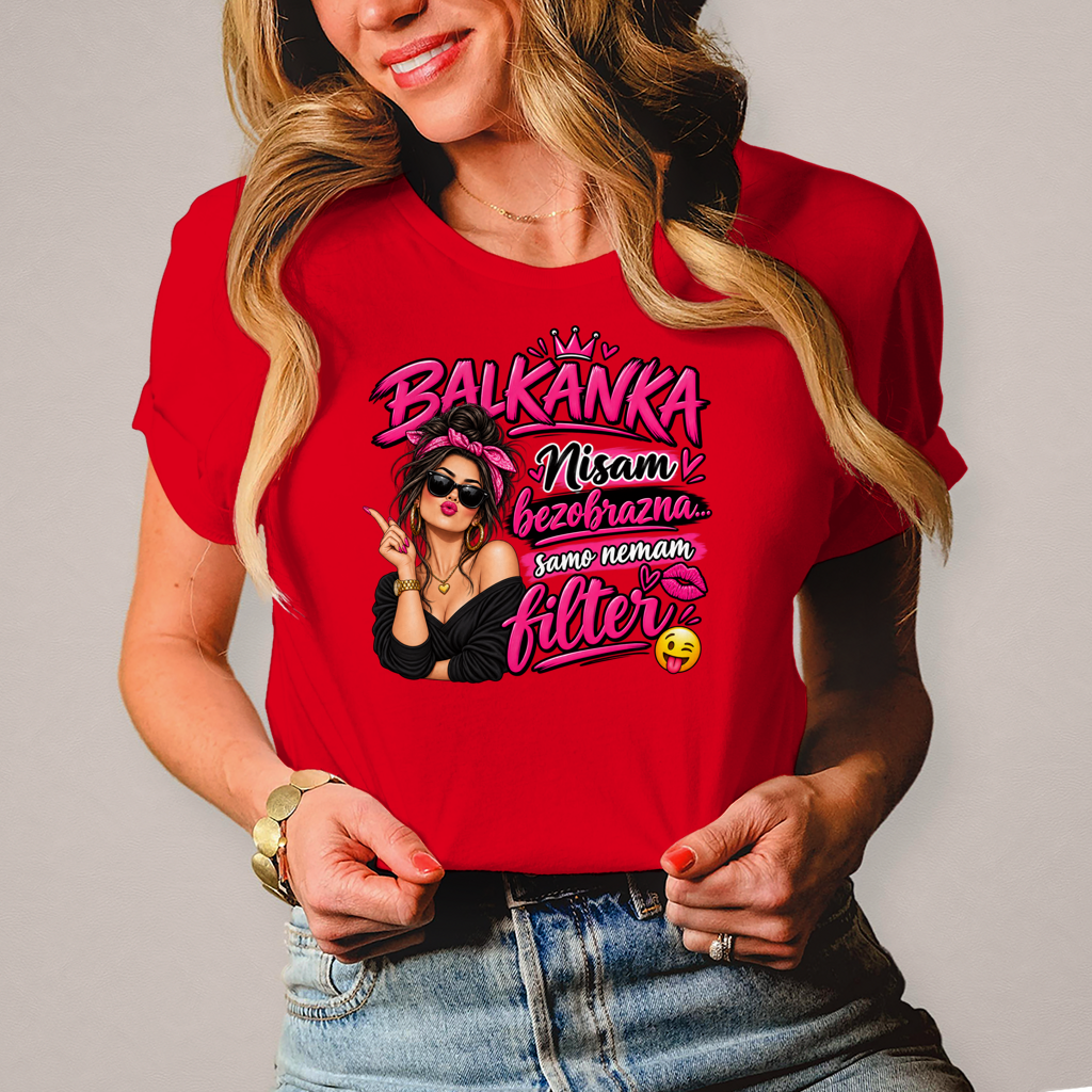 Damen T-Shirt Nemam filter