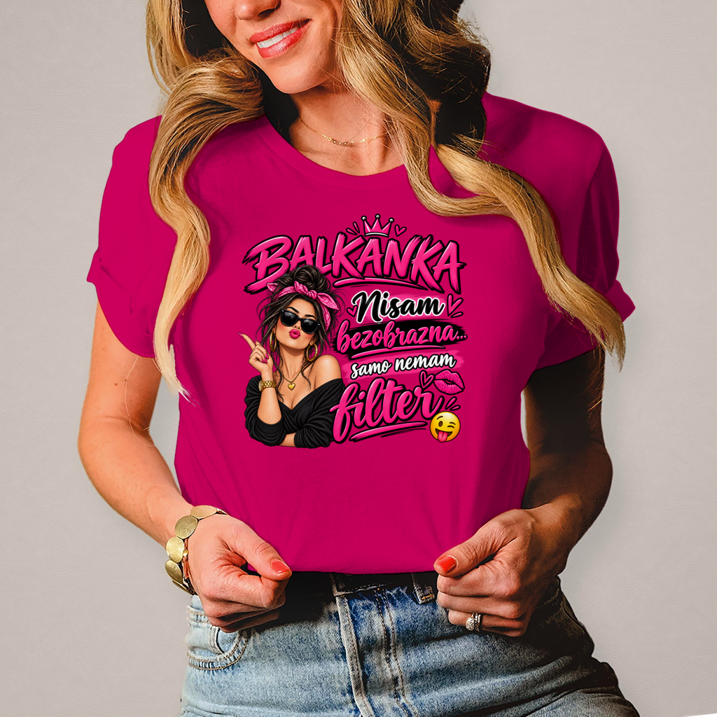 Damen T-Shirt Nemam filter