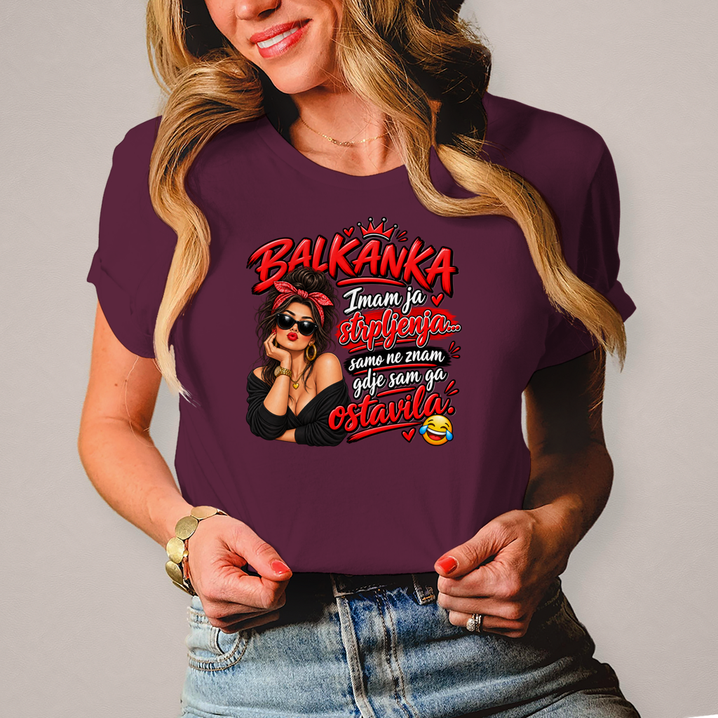 Damen T-Shirt Imam ja strpljenja