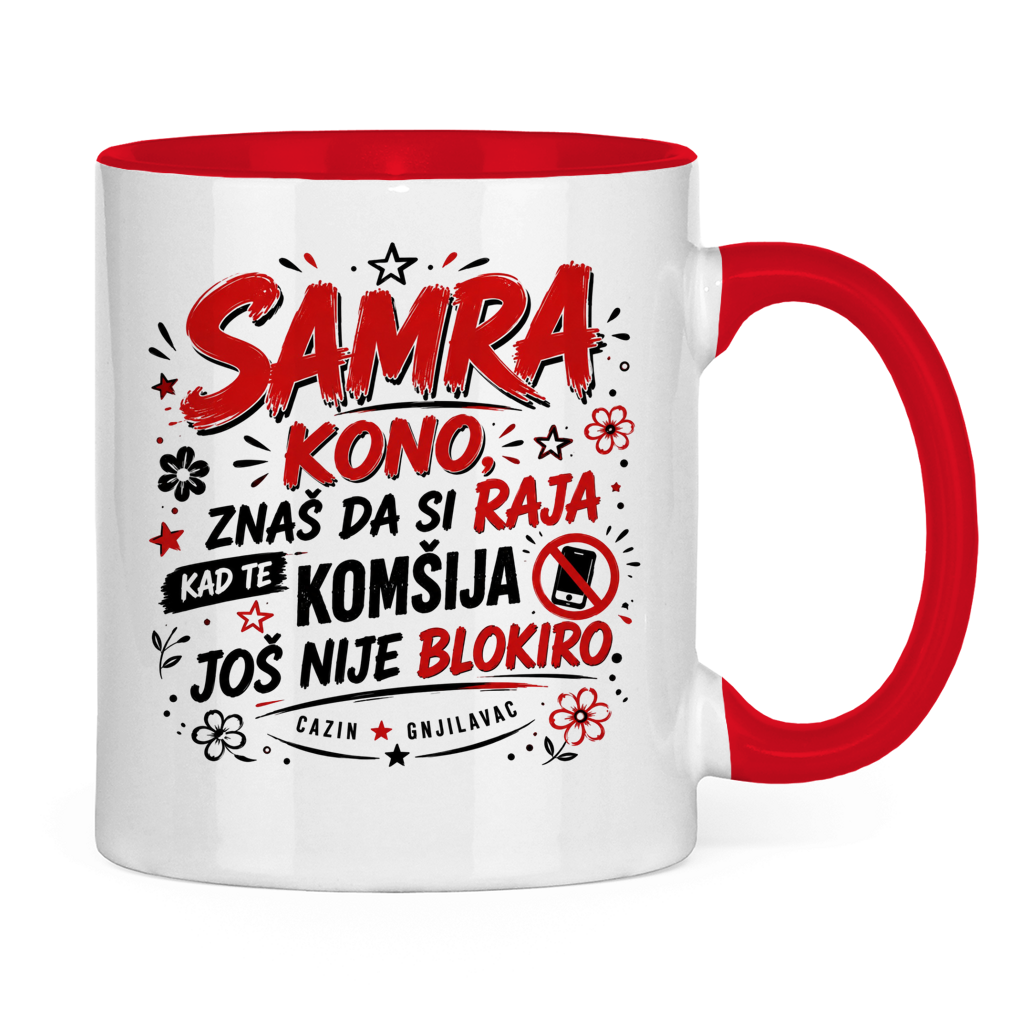 Tasse zweifarbig Kona