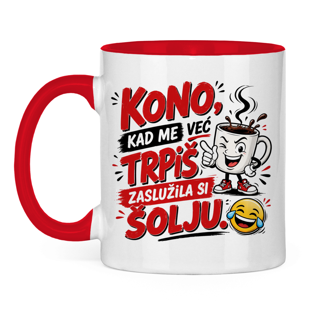Tasse zweifarbig Kona