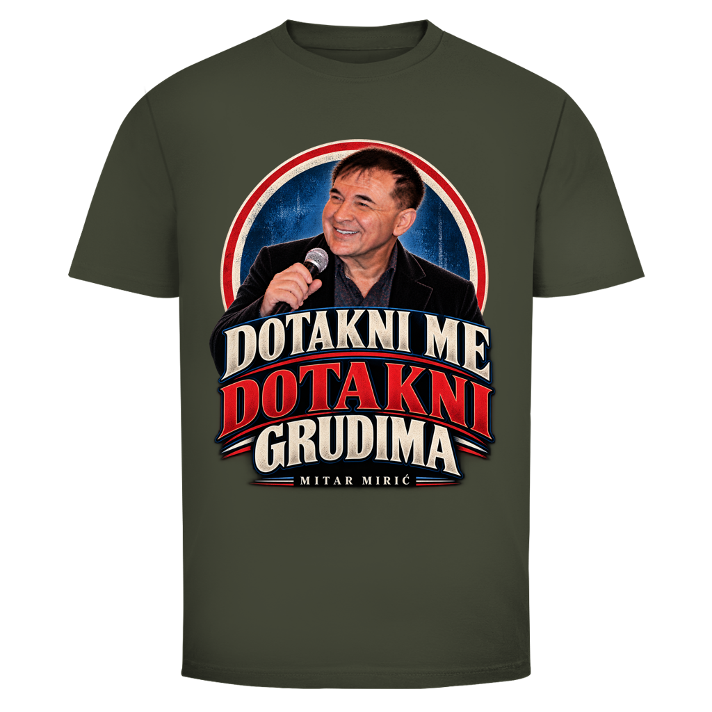 Muška majica Dotakni me Mitar Mirić