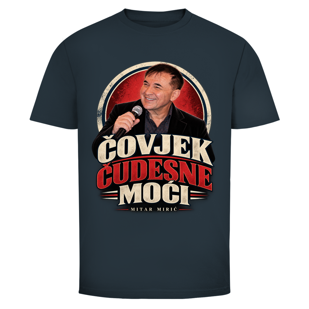 Herren T-Shirt  Mitar Miric Covjek Cudesne moci