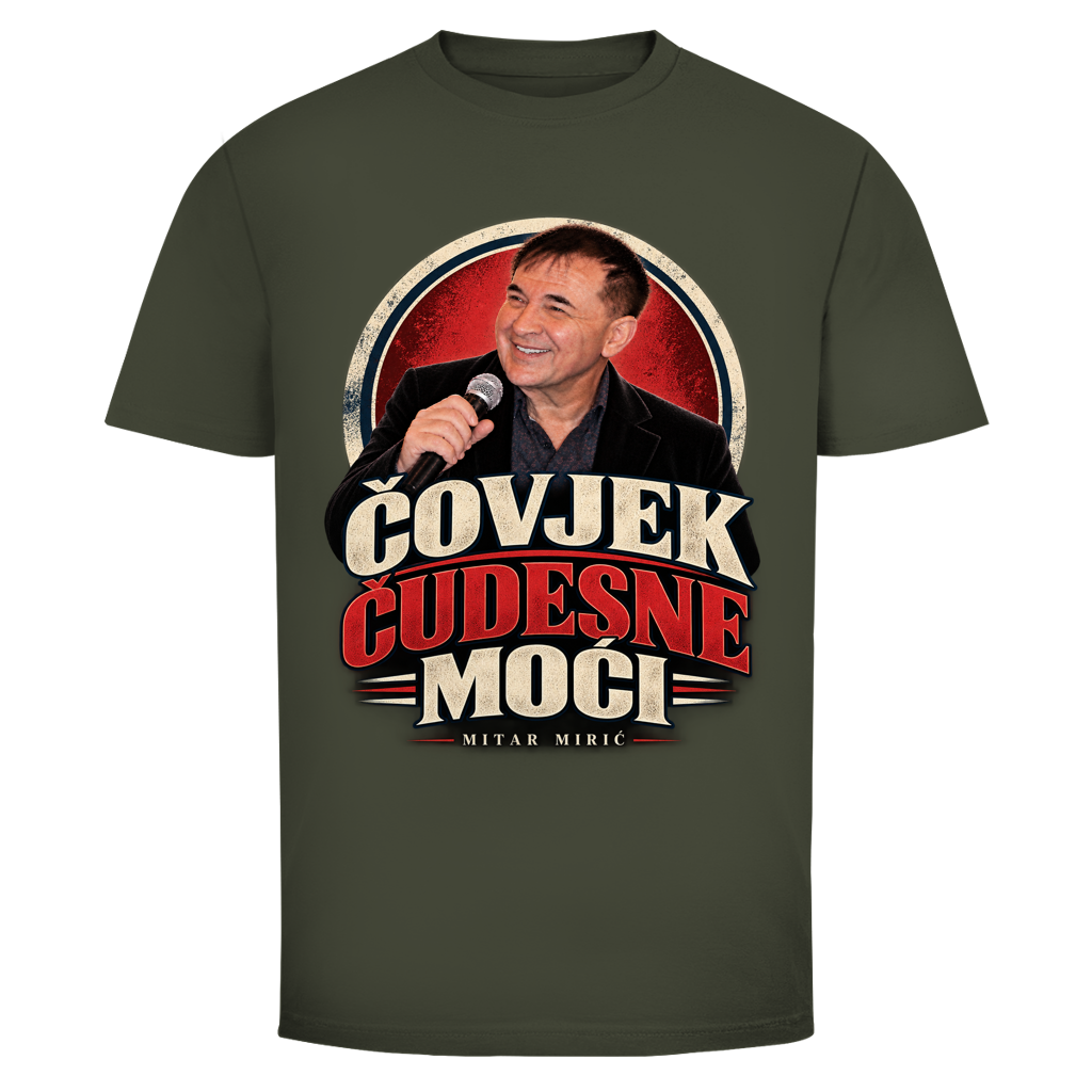 Herren T-Shirt  Mitar Miric Covjek Cudesne moci