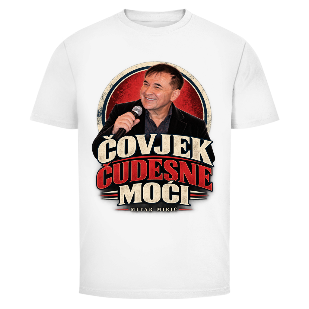 Herren T-Shirt  Mitar Miric Covjek Cudesne moci