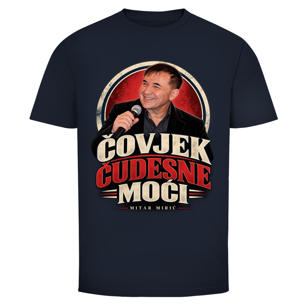 Herren T-Shirt  Mitar Miric Covjek Cudesne moci