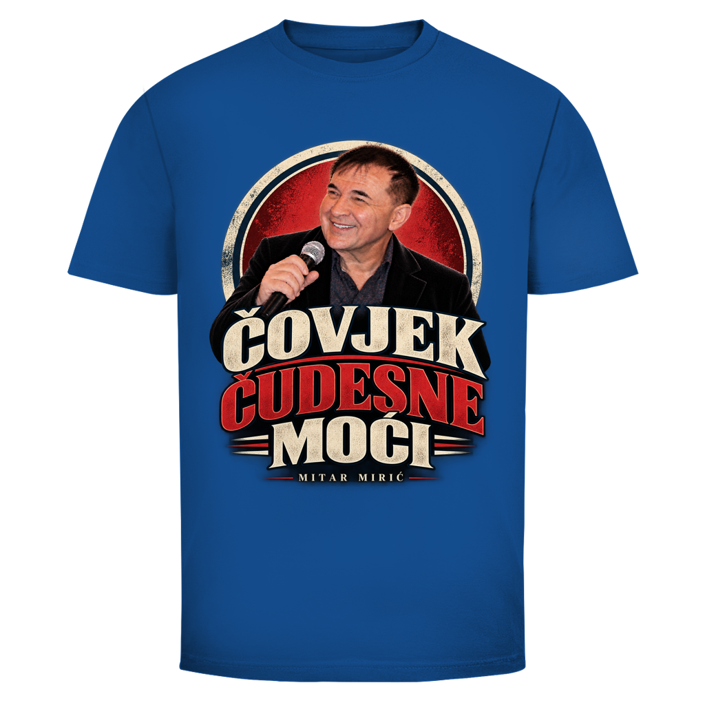 Herren T-Shirt  Mitar Miric Covjek Cudesne moci