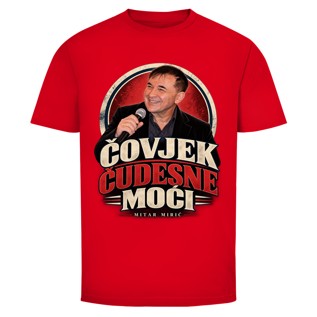 Herren T-Shirt  Mitar Miric Covjek Cudesne moci