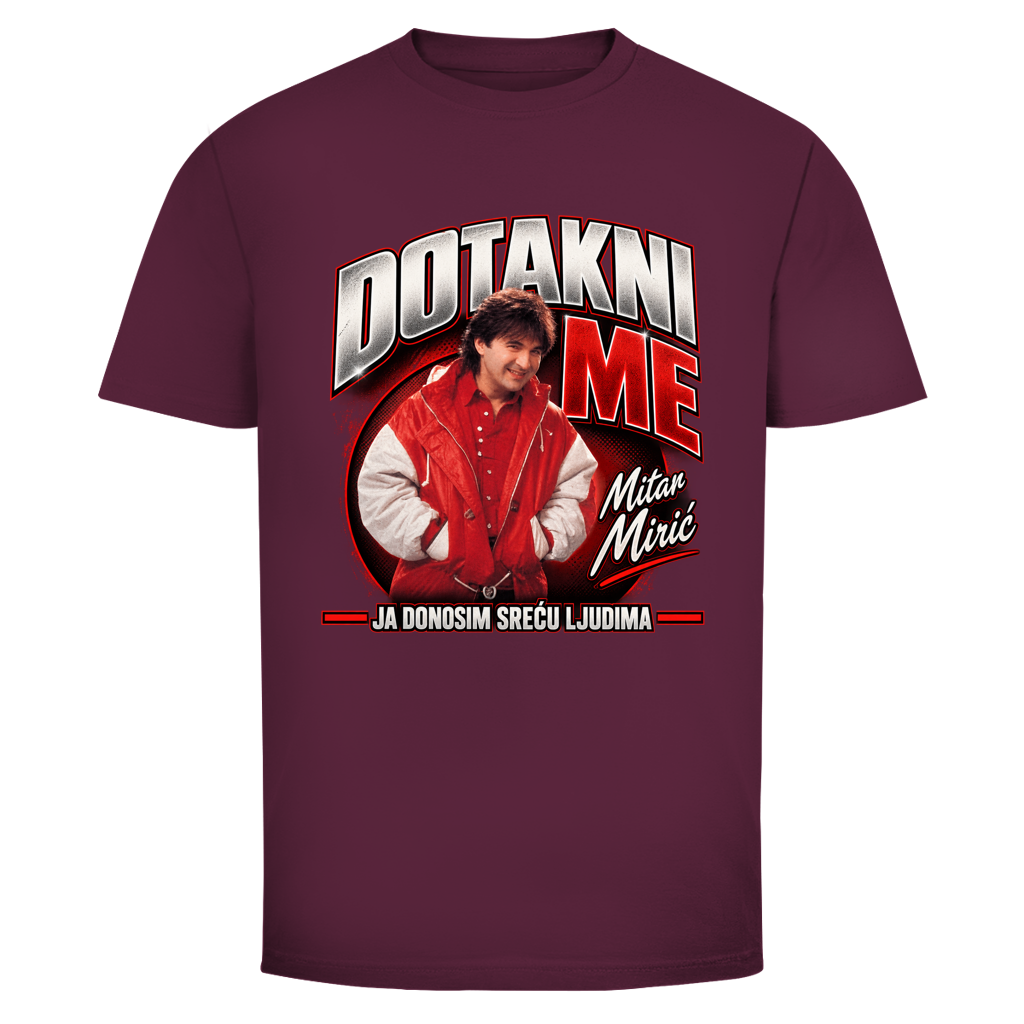 Herren T-Shirt  Mitar Miric Dotakni me Ja donosim srecu ljudima