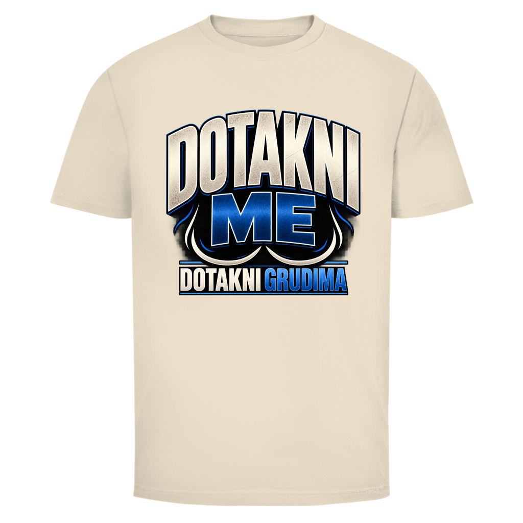 Herren T-Shirt  Mitar Mirić „Dotakni me“ - Blau design