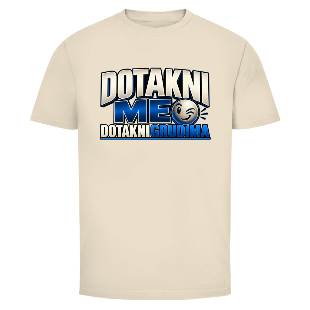 Herren T-Shirt  Mitar Mirić „Dotakni me“ | Balkan Kult Shirt Blau
