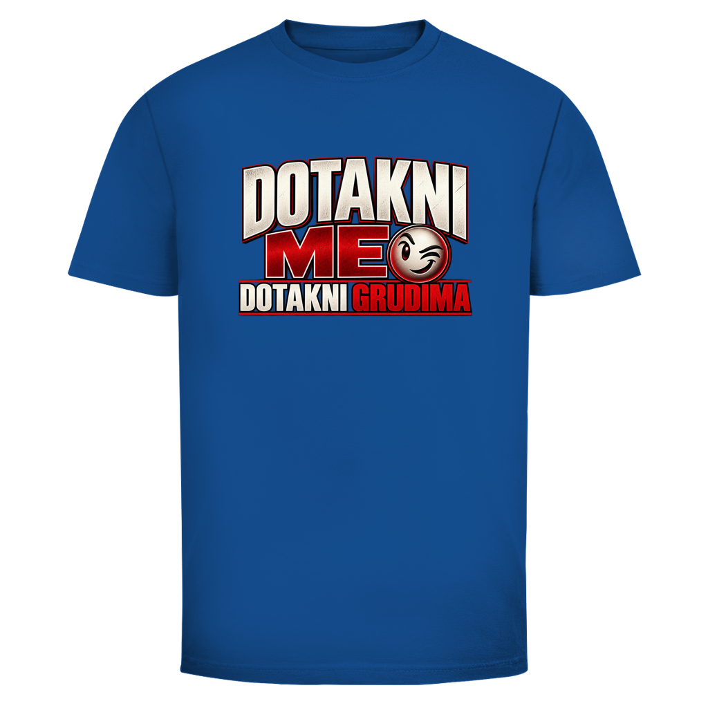 Herren T-Shirt  Mitar Mirić „Dotakni me“ | Balkan Kult Shirt Rot
