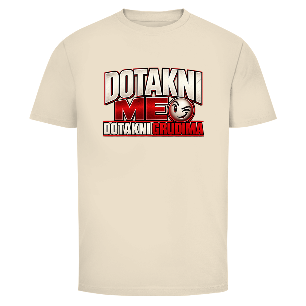 Herren T-Shirt  Mitar Mirić „Dotakni me“ | Balkan Kult Shirt Rot