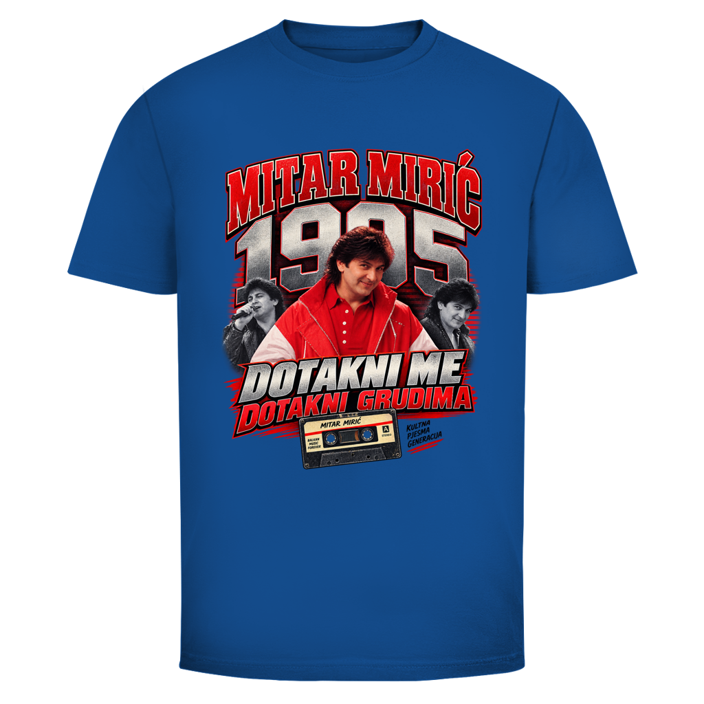 Herren T-Shirt  Mitar Mirić „Dotakni me“  1995 | Balkan Kult Shirt Rot