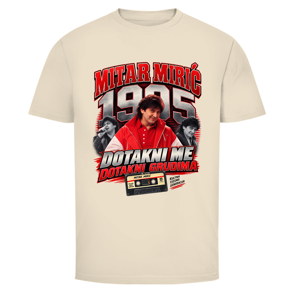 Herren T-Shirt  Mitar Mirić „Dotakni me“  1995 | Balkan Kult Shirt Rot