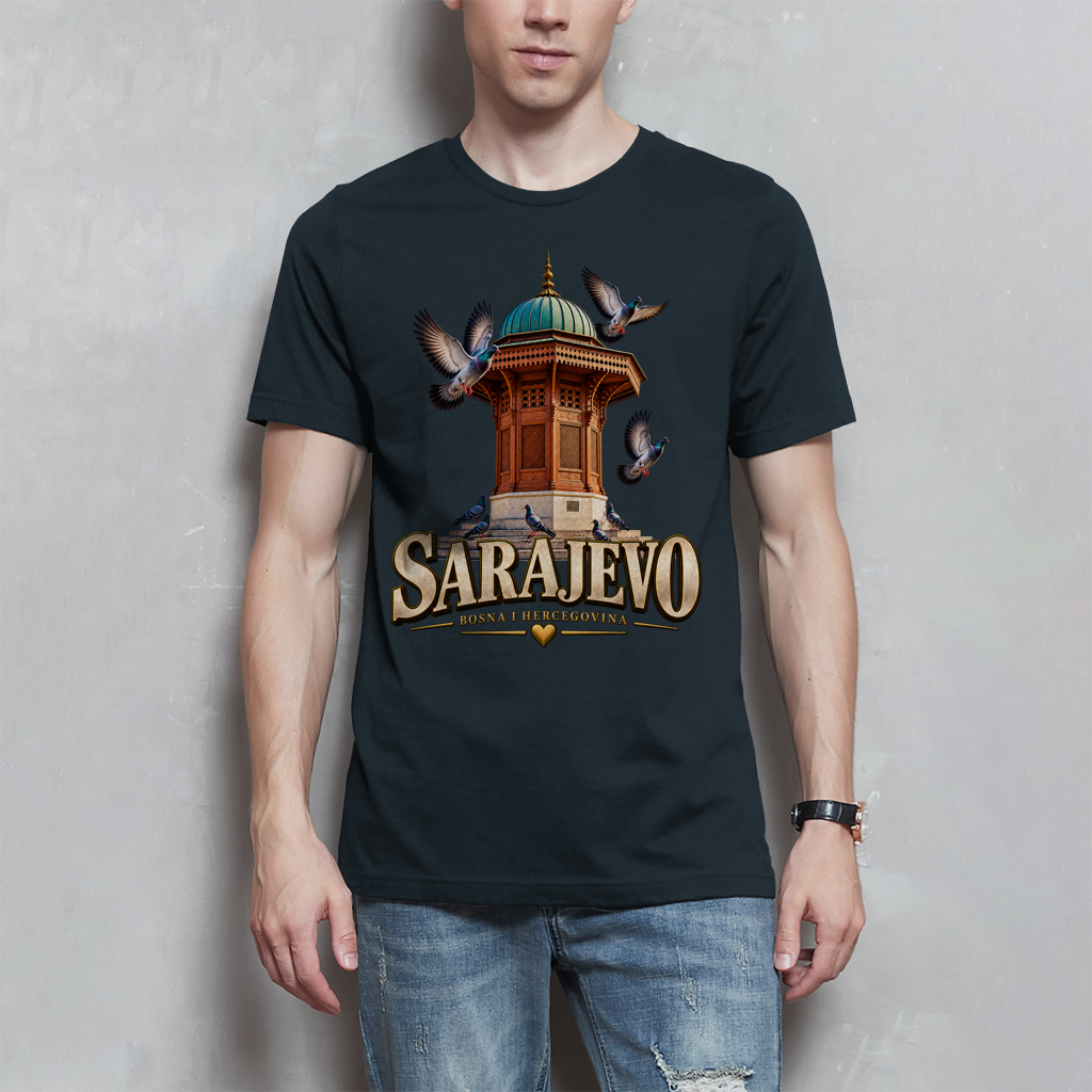 Sarajevo Herren T-Shirt | Bosnien Heimat Shirt