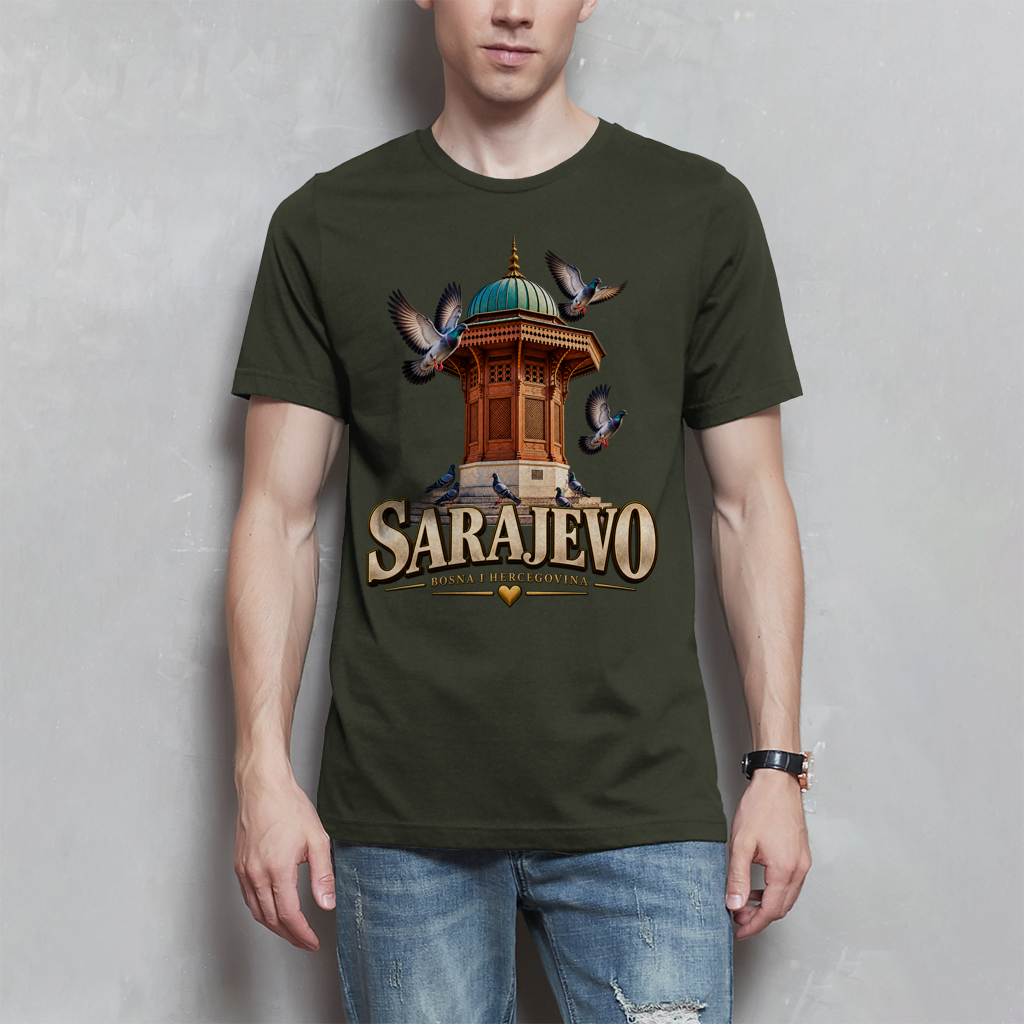 Sarajevo Herren T-Shirt | Bosnien Heimat Shirt