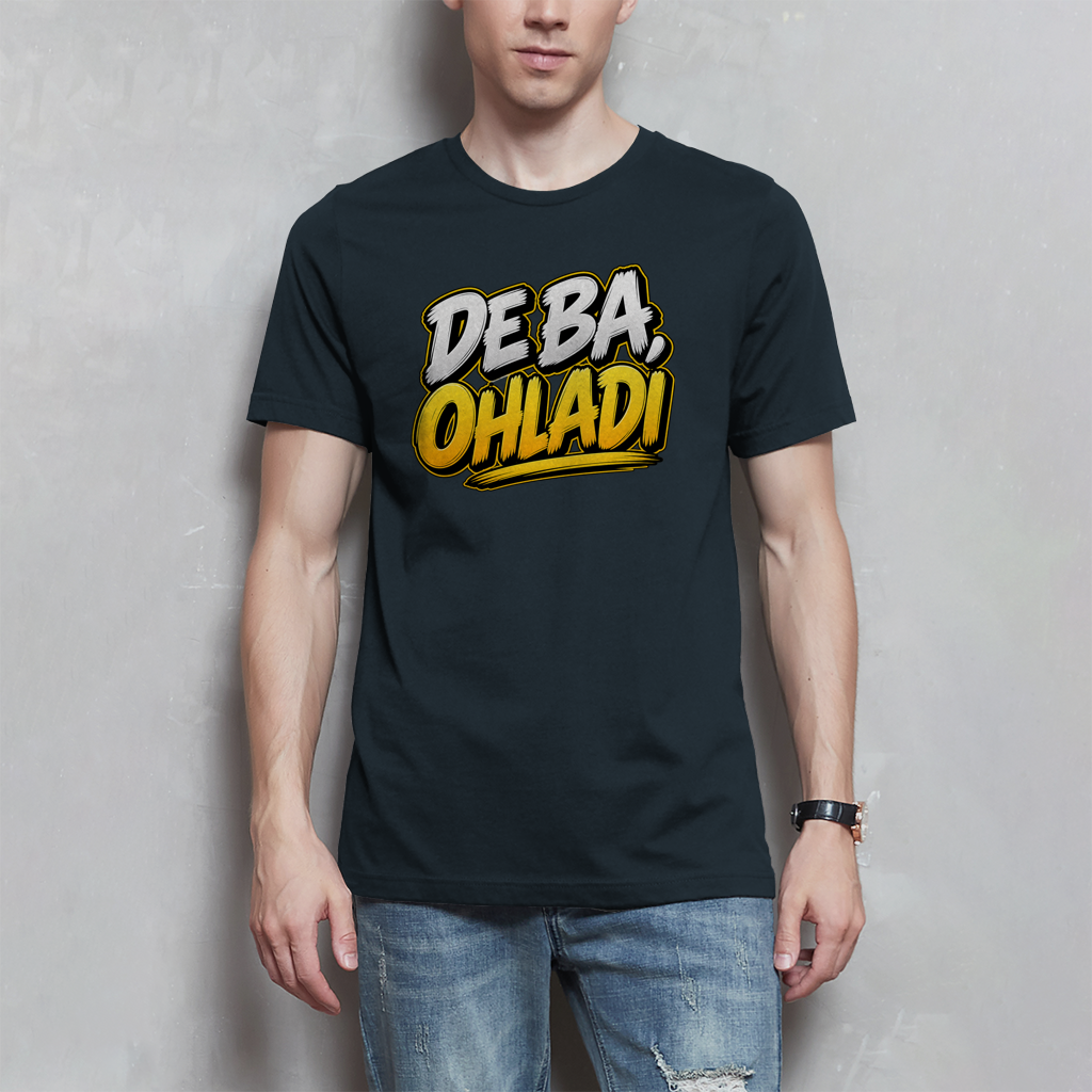 Herren T-Shirt - De ba ohladi