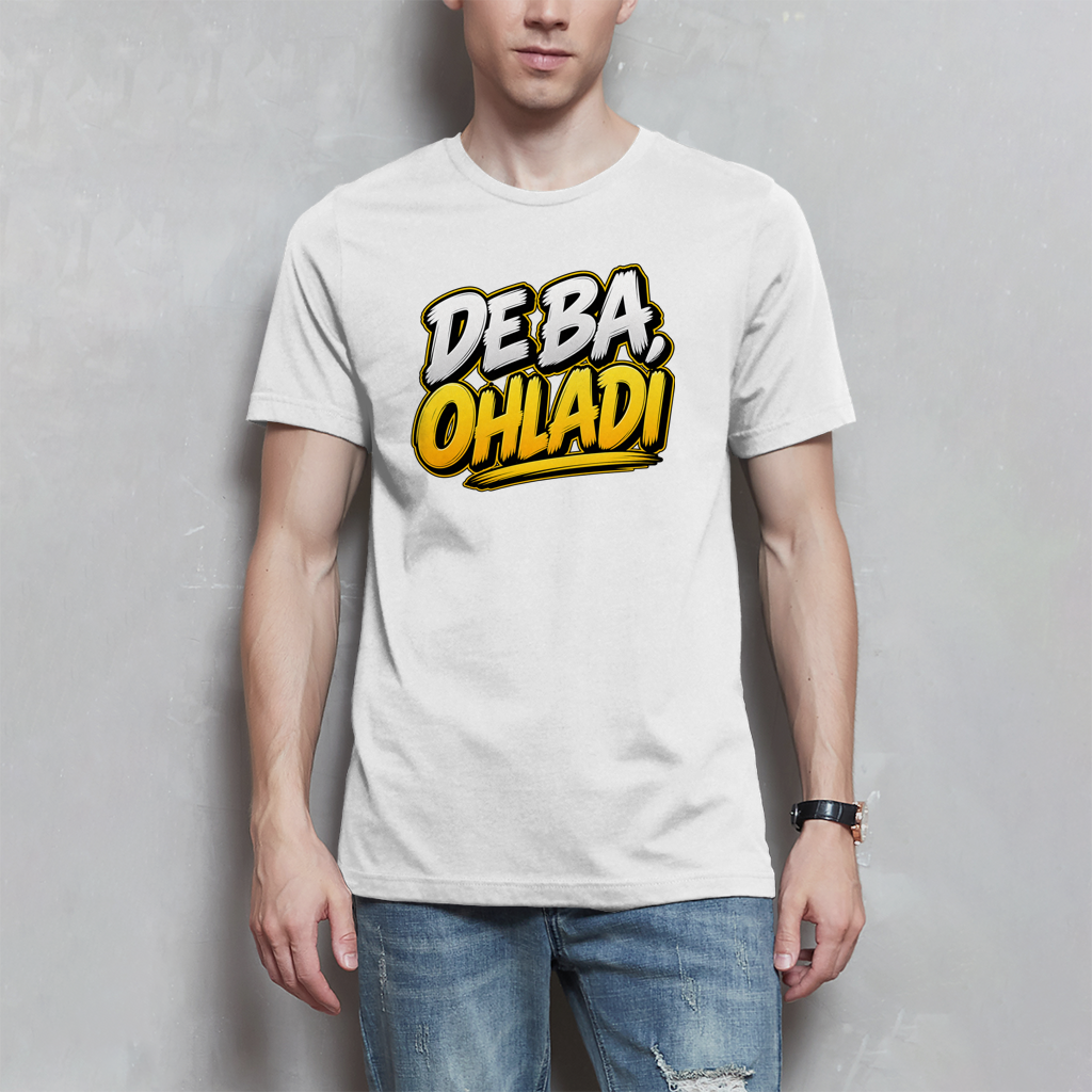 Herren T-Shirt - De ba ohladi