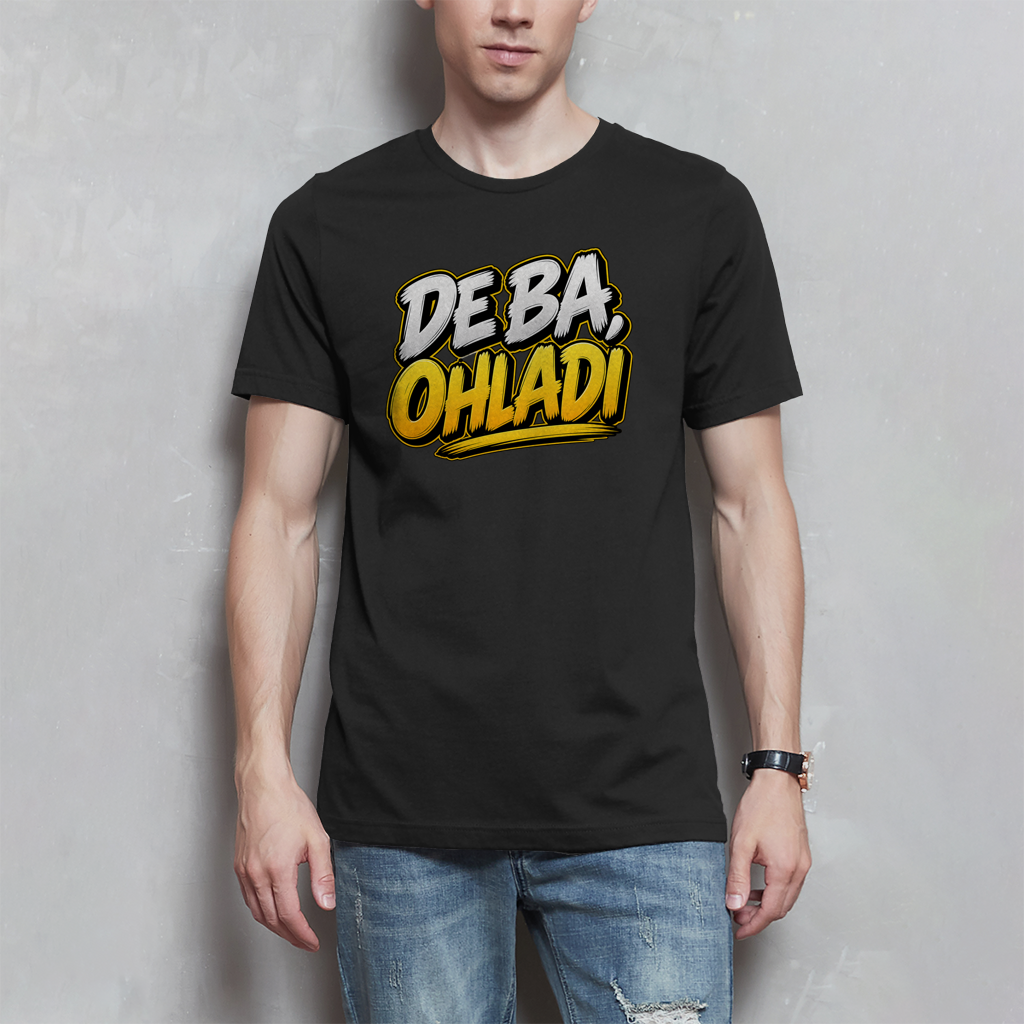 Herren T-Shirt - De ba ohladi