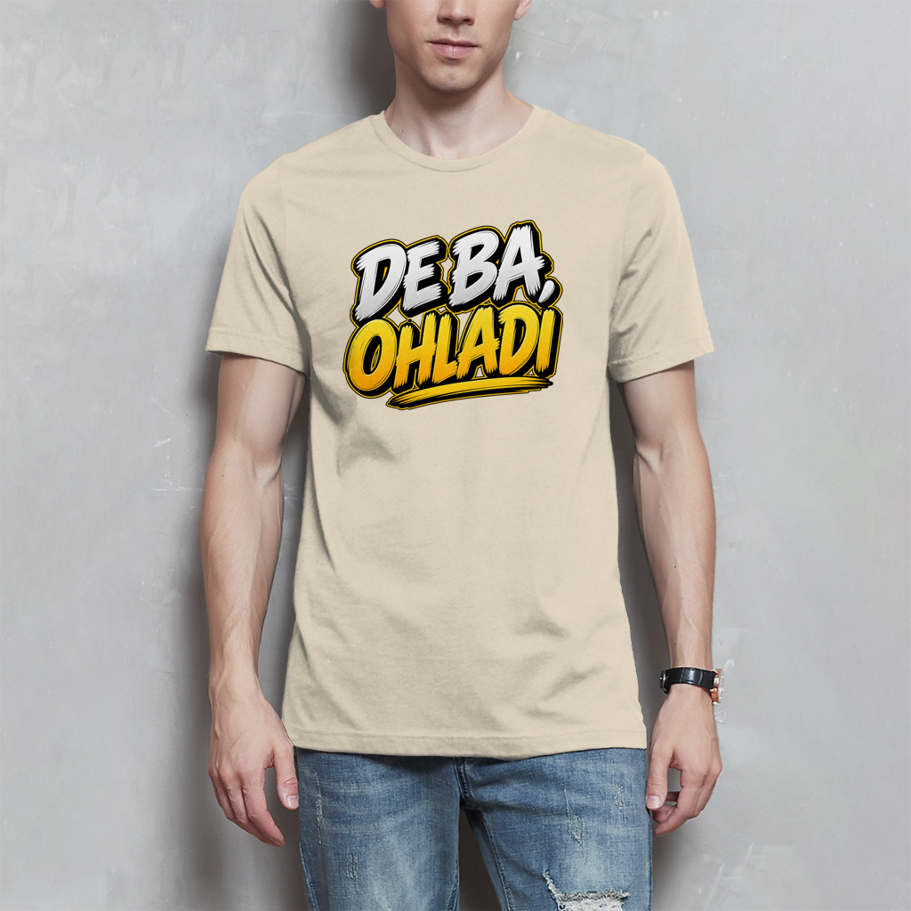 Herren T-Shirt - De ba ohladi